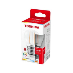 TOSHIBA LED FILAMENT G45 E27 2.5W 2700K/10szt./
