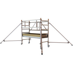 Zarges 5535212 PaxTower 3T Base Pk with Toeboards &amp; Stabilisers Platform 0.6m Ht