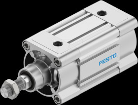 3656858 Standard cylinder, DSBC, dia. 80 mm, M20x1.5, G3/8, D3, PPSA