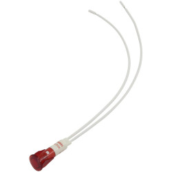 TRU COMPONENTS 1524029 Standard indicator light with bulb Red Signal Light