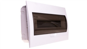 Rozdzielnica Modułowa Tworzywo 1X18 Podtynkowa Ip40 Ik06 N+Pe Ii Klasa Drzwi...