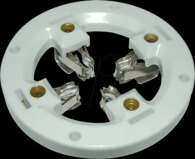 FASSUNGF.TB5/25 Tube socket, 4-pin for TB5/2500 / 6079