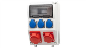 Rozdzielnia Caja 2X32a 5P, 3X230v /9 Modułów/ F3.0131