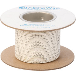 Alpha Wire 6714 WH005 Eco Wire 20AWG White (30.5m Reel)