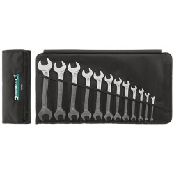 Stahlwille 96400304 10/5 Double-Ended Open Ring Spanner Set 5-piece 8 - 19 mm