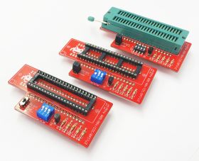 Adapter pamięci EPROM 27C400/800/160/322 dla programatorów TL866x (PDIP40/42->PDIP40)