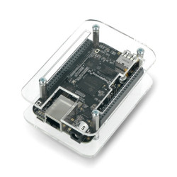 Obudowa BeagleBone Black otwarta slim - przezroczysta