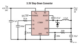36V, 2A, 2.8MHz Step-Down Switching Regulator