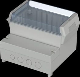 41170109 Housing, 160 x 161 x 121/59 mm