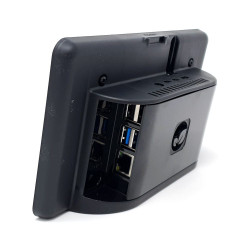 Case for Raspberry Pi 4 and Official 7" Touchscreen [Discontinued]