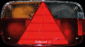 Trailer rear light, 5 functions, left