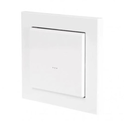 Radiowy przycisk ścienny 1-klawiszowy, 2-kanałowy bateryjny FiWave FW-WSO2