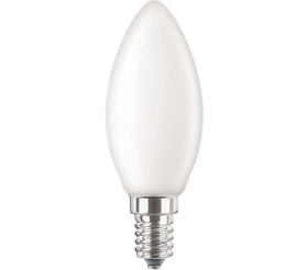 Żarówka LEDCorePro 4.3W zamiennik 40W 470lm 2700K LEDCandleND4.3-40W E14 827B35FRG Szkło matowe 2 lata gwar