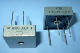 15A/600V PINY KWADRAT KBPC-1506W MOSTEK