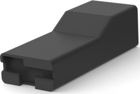 Insulating housing for 9.53 mm, 1 pole, PA, UL 94V-2, black, 280311-5