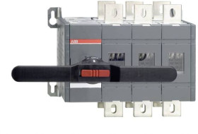 Przełącznik obciążenia czarny 3 styki 1000 A ABB 1SCA022872R1680