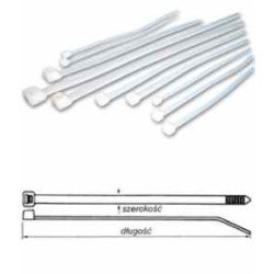 Opaska biała 250x3,5 GT-250IC TRYTYT 702143