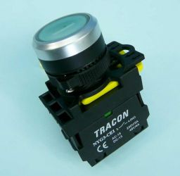 NYG3-P1L 5A/230VAC 1xNO GREEN/WHITE IP65