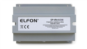 Elfon Optima Op-Vr4-S Din Czterokanałowy Rozdzielacz Audio I Wideo Z...