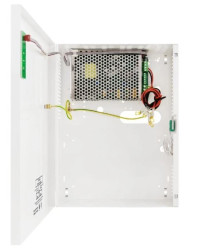 Zasilacz buforowy impulsowy w obudowie metalowej 230x300x82mm HPSG2 27,6V/2A/2x7Ah Grade 2