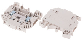 Listwa zaciskowa rozłączna RS PRO poziomy: Pojedynczy 22 → 14AWGŚruba 15A 400 V