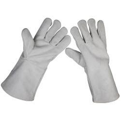 Worksafe SSP151 Leather Welding Gauntlets Lined Heavy-Duty Extra-Large - Pair