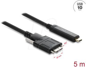 83623 Active Optical Cable USB 10 Gbps USB Type-C™ male to Type Micro
