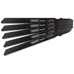 Draper 81722 DT119B 92mm Jigsaw Blade Set (5 Piece)