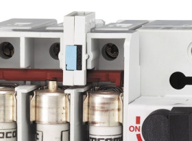 Kostka zaciskowa z bezpiecznikiem do Moduły rozłączników bezpiecznikowych FUSERBLOC Socomec FUSERBLOC