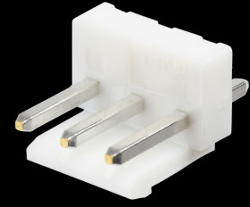 B3P-VH JST - pin header, straight, 1x3-pin - VH