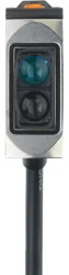 Reflecting light barrier, 0.05-5 m, NPN, 10-30 VDC, cable, PVC 3x0.25 mm², 2 m, IP65/IP67/IP68/IP69K, O6P304