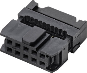 TRU COMPONENTS TC-9878216 Łącznik Ilość rzędów: 2 Ilość pinów w rzędzie: 5 1 szt.