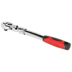 Sealey AK6682 Flexi-head Ratchet Wrench 1/2&quot;sq Drive Extendable