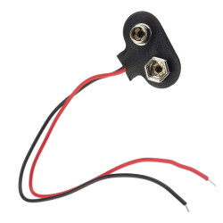 Zatrzask do baterii 9V