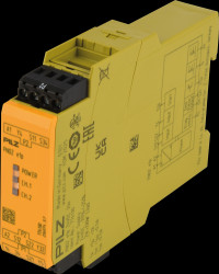 774130 Safety relay PNOZ e1p, 24 V DC, 2so