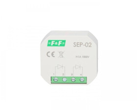 Separator sygnału wejściowego 1A 1000V podtynkowy SEP-02