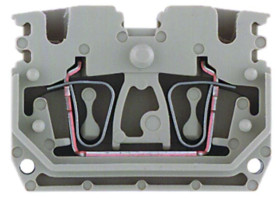 Złączka szynowa przelotowa ZDUB 2.5-2/2AN/DM 1704350000 /100szt./