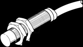 538314 Inductive proximity switch, 8 mm, connection cable, 2.5 m