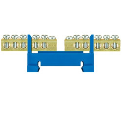Listwa zaciskowa nieizol. 2x5 nieb. LZ10/N PAWBOL