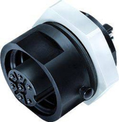 binder 09 4220 150 07-20 Złącze żeńskie kołnierzowe złącze żeńskie proste Seria: 693 Łączna ilość styków: 7 + PE 1 szt.