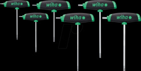 45622 Hex key set, TORX, T10-T40, 6-piece