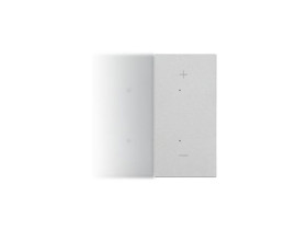 SIMON 55 Klawisz połówkowy prawostronny z piktogramem „+/-” do produktów elektronicznych aluminium mat TKE25/143 KONTAKT SIMON