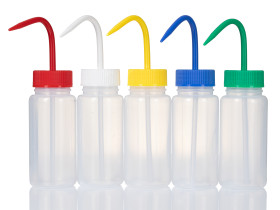 Butelka laboratoryjna 250ml typ szyjki Szeroka szyjka LDPE typ butelki Butelka do przemywania