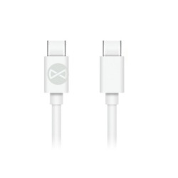 Kabel USB-C / USB-C 1m 3A biały FOREVER 900180