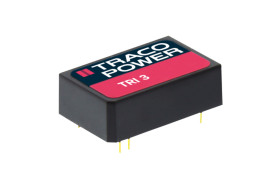 Przetwornica DC-DC, 3.5W, Uwe 36→ 75 V DC, Uwy 15V dc, Iwy 235mA, TRACOPOWER