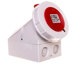 Gniazdo stałe 32A 5p 400V 6h IP67 1155