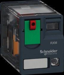 RXM4AB2P7 Miniature industrial relay, 4 changeover contacts, 230 V, 6 A