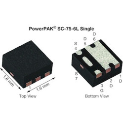 MOSFET N-kanałowy 5.9 A PowerPAK 100 V SMD