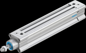 2123073 Standard cylinder, DSBC, dia. 32 mm, M10x1.25, G1/8, PPVA