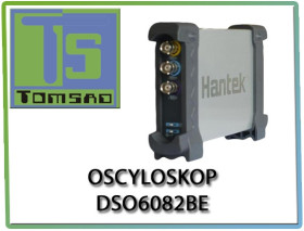 DSO6082BE 80MHz 250MS Oscyloskop cyfrowy na USB Hantek